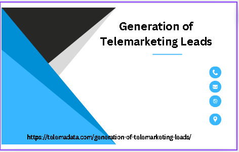 Generation of Telemarketing Leads