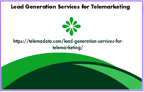 Lead Generation Services for Telemarketing